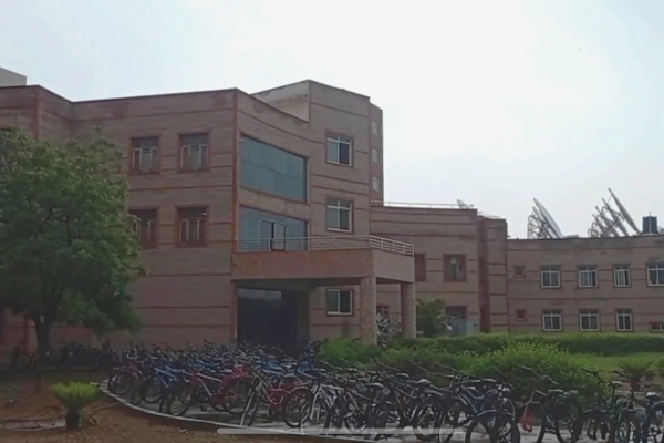 Ganga Hostel - Modern girls' accommodation building exterior